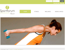 Tablet Screenshot of neues-sport-forum.de